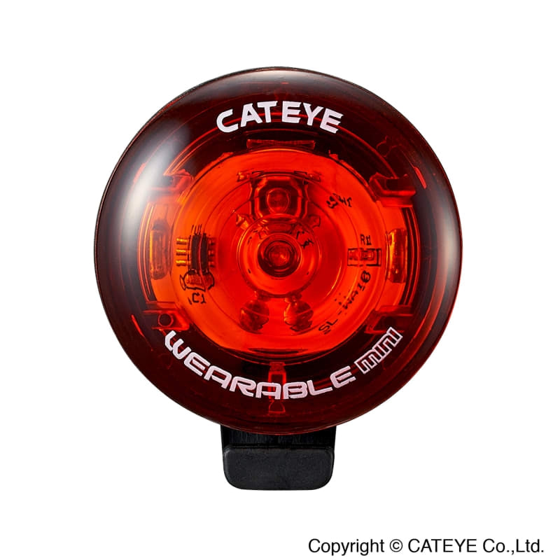 Cateye Cty Light Rear Wearable Mini WA10